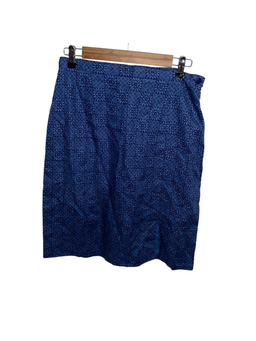 Gap Size 8 Linen Skirt floral side zip